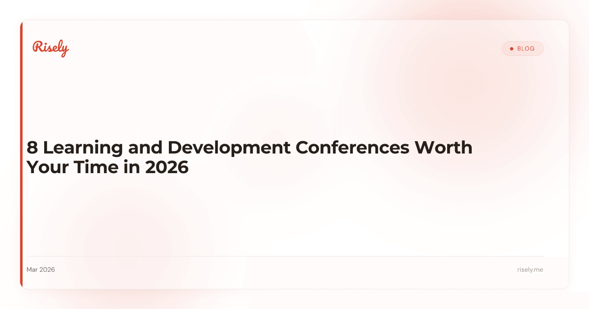 8 Learning and Development Conferences Worth Your Time in 2026