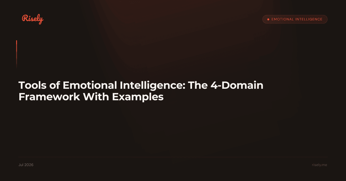 Tools of Emotional Intelligence: The 4-Domain Framework With Examples