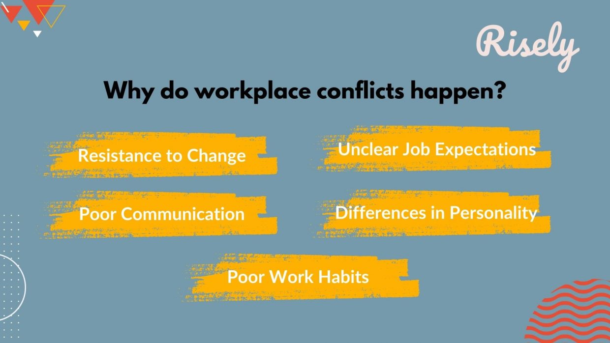 5 Types Of Conflicts In The Workplace And How To Beat Them - Risely