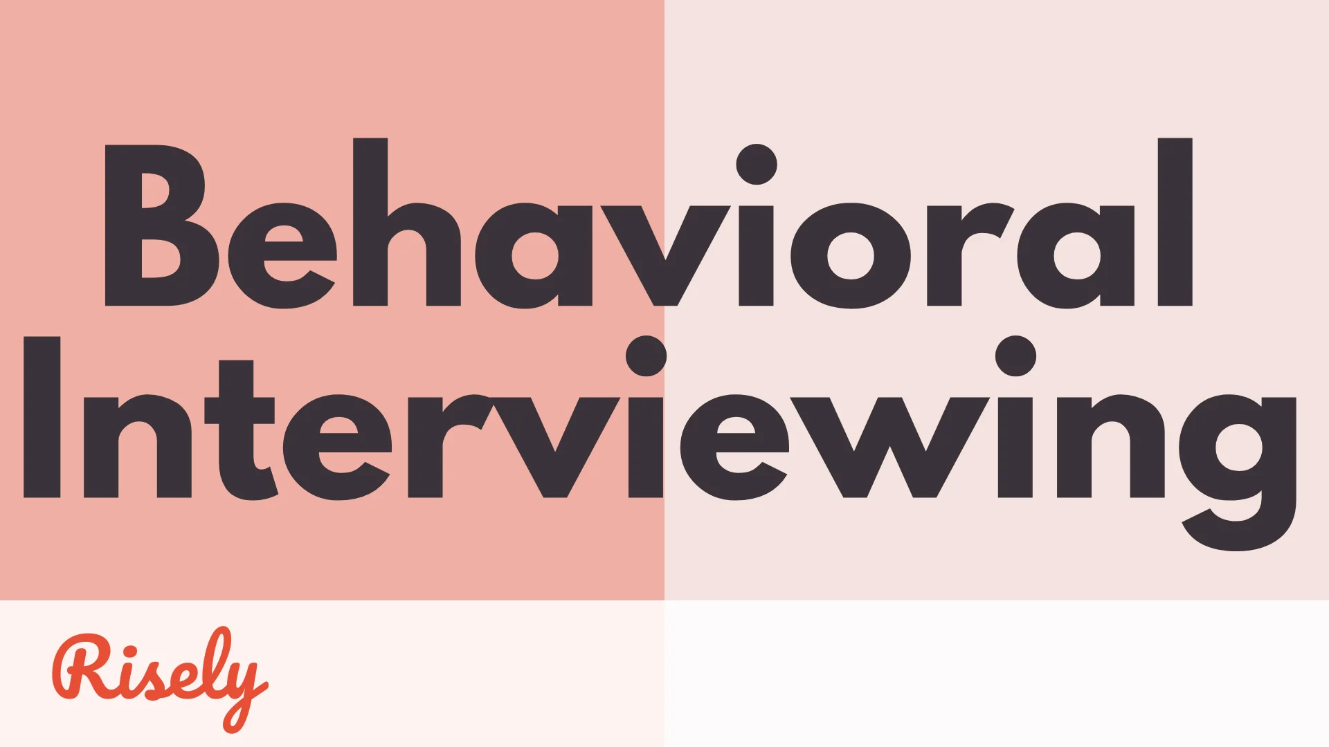 behavioral interviewing