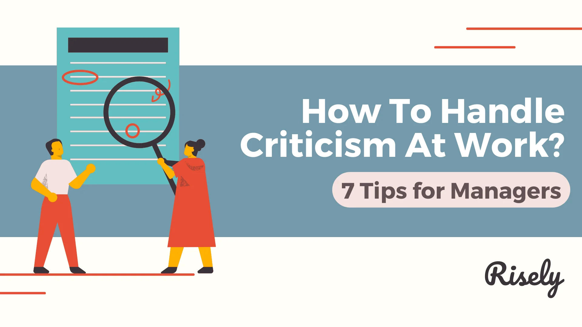 how to handle criticism at work