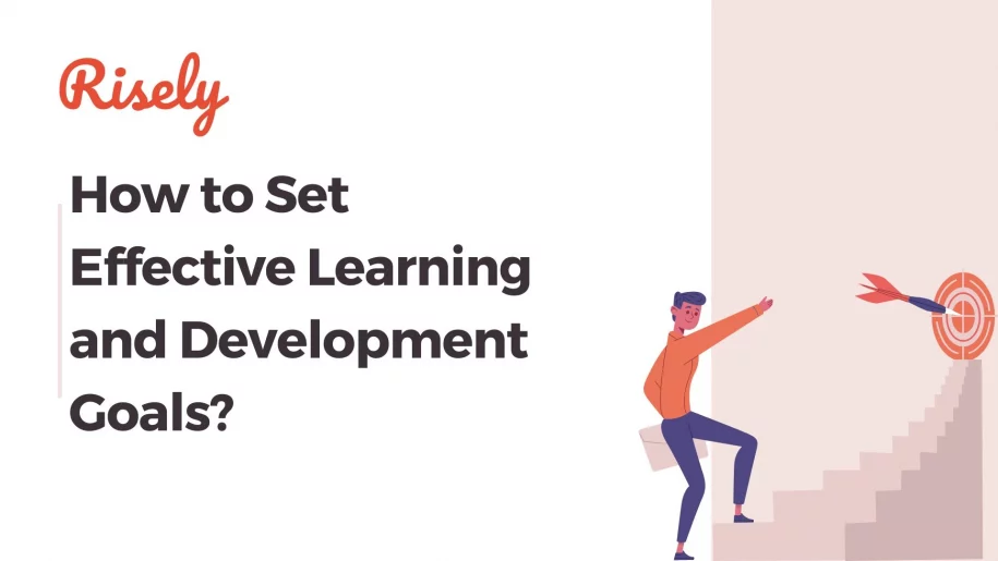 this is the cover image of the blog- How to Set Effective Learning and Development Goals?