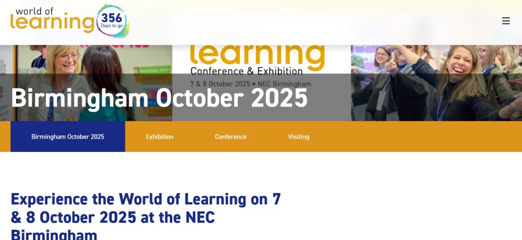 World of Learning Conference & Exhibition 2024