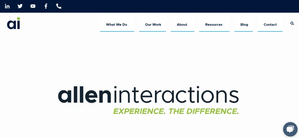 allen interactions elearning content development company