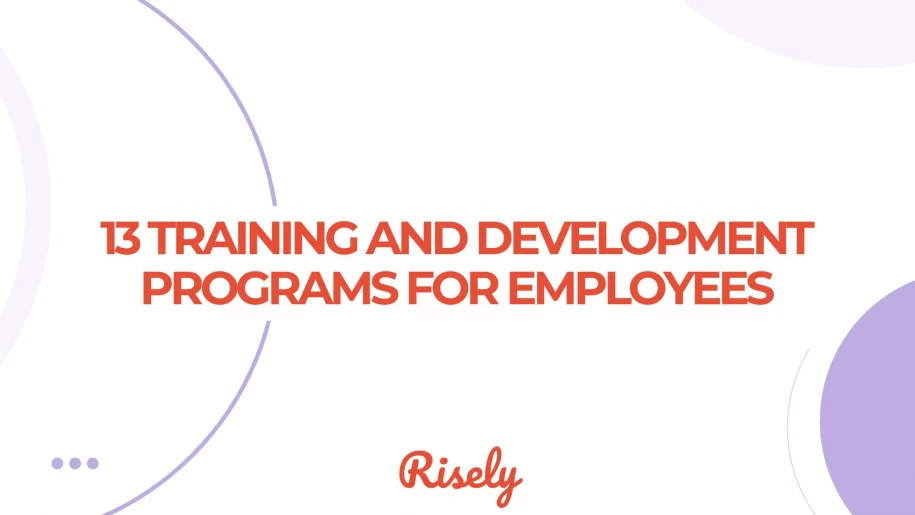 This is the cover image of the blog- 13 Training and Development Programs For Employees