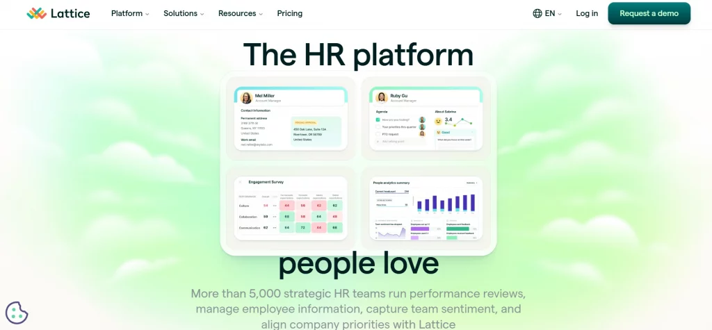 Lattice dashboard