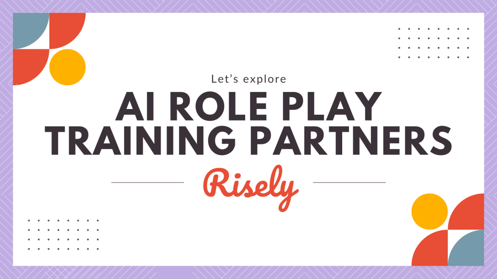 AI role play training partners