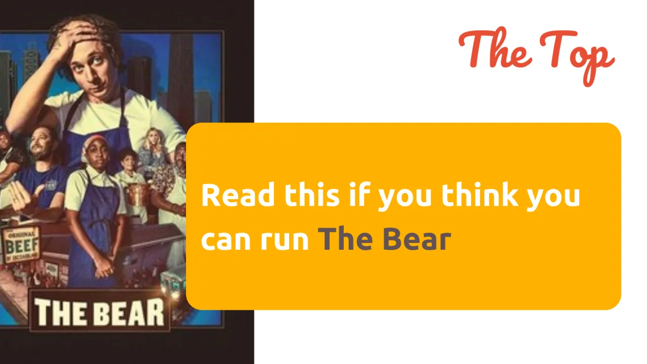 the top newsletter - the bear